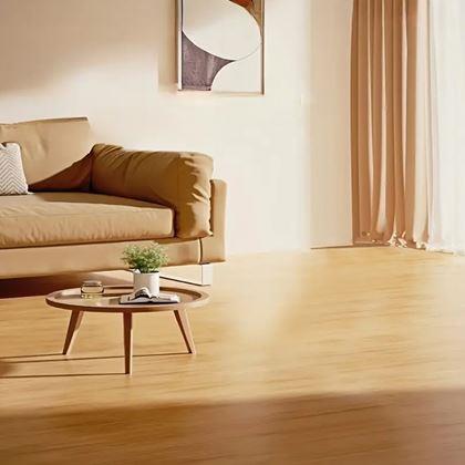 Imaginea din Folie autocolantă pentru pardoseală 200x60 cm - lemn deschis