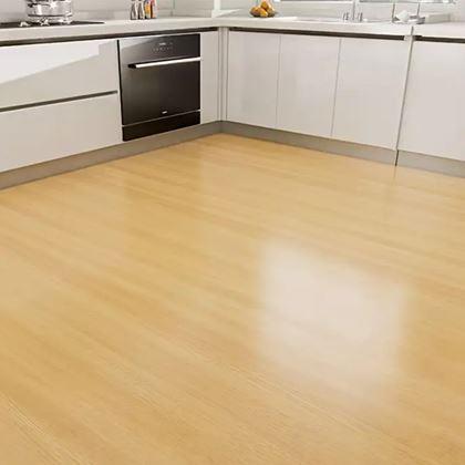 Imaginea din Folie autocolantă pentru pardoseală 200x60 cm - lemn deschis