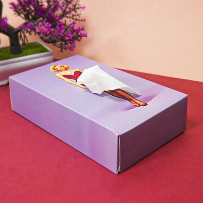 Imaginea din Batiste de hârtie la cutie - doamnă în rochie