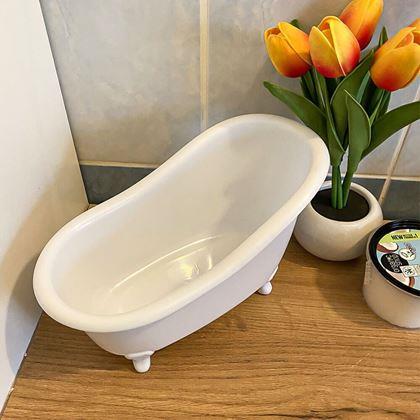 Imaginea din Organizator pentru cosmetice - tăviță - alb