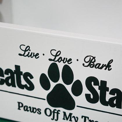 Imaginea din Recipient cu 2 containere pentru recompense pentru câini