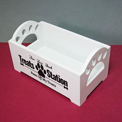 Imaginea din Recipient cu 2 containere pentru recompense pentru câini