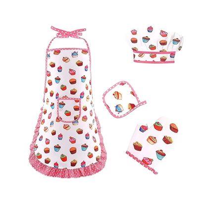 Imaginea din Set de patiserie pentru copii cu ustensile și șorț