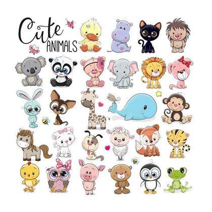 Imaginea din Decoratiuni termocolante pentru haine  -  animale mici