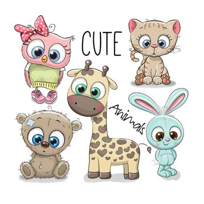 Imaginea din Decoratiuni termocolante pentru haine  -  animale mari