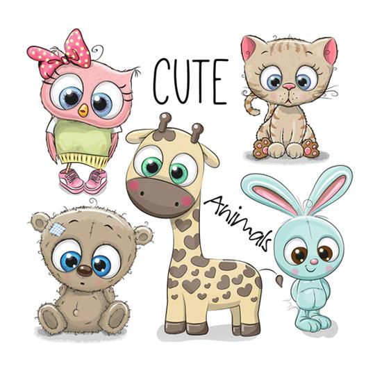 Imaginea din Decoratiuni termocolante pentru haine  -  animale mari