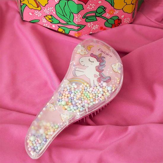 Imaginea din Perie pentru păr pentru copii  -  unicorn