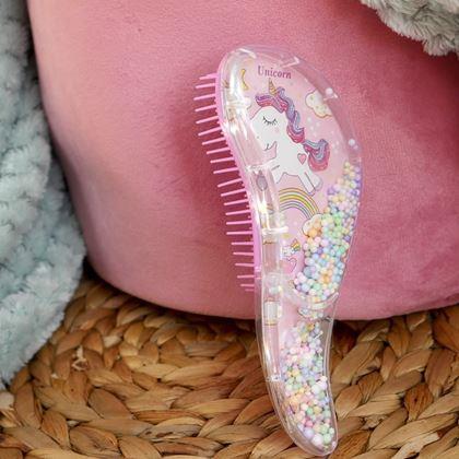 Imaginea din Perie pentru păr pentru copii  -  unicorn