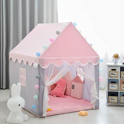 Imaginea din Cort pentru copii pentru camera - roz