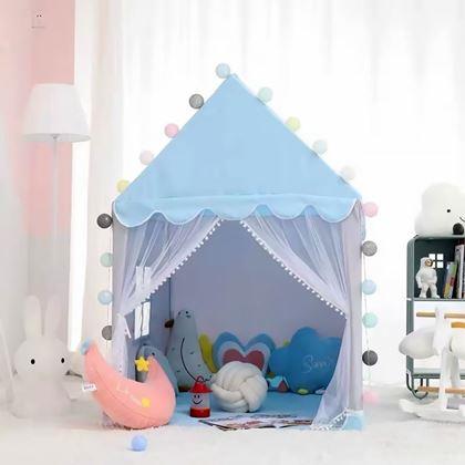 Imaginea din Cort pentru copii pentru camera - albastru