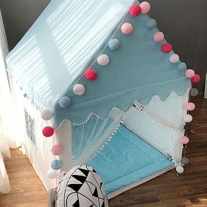 Imaginea din Cort pentru copii pentru camera - albastru