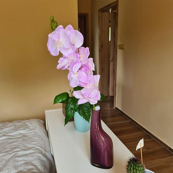 Imaginea din Flori artificiale orhidee - mov deschis