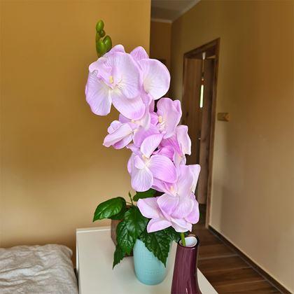 Imaginea din Flori artificiale orhidee - mov deschis