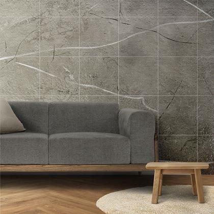 Imaginea din Placă autoadezivă 30x30 cm  -  marmură gri deschis