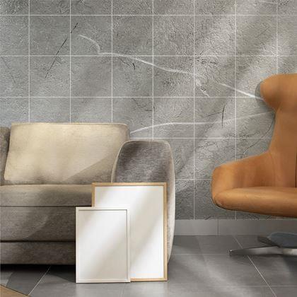 Imaginea din Placă autoadezivă 30x30 cm  -  marmură gri deschis