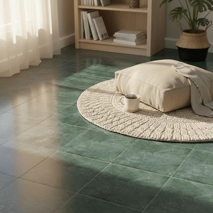 Imaginea din Placă autoadezivă 30x30 cm  -  marmură gri albastră