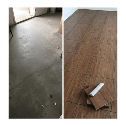 Imaginea din Placă autoadezivă 30x30 cm  -  lemn