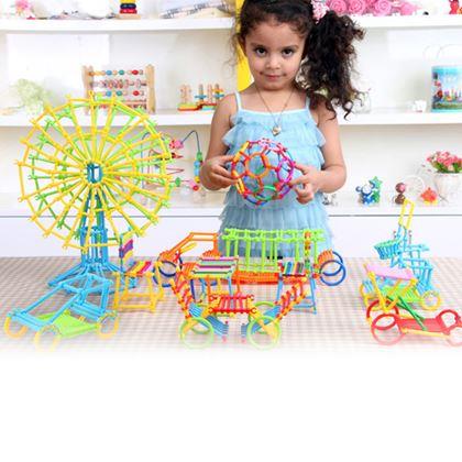 Imaginea din Set inteligent de construcții 400 bucăți