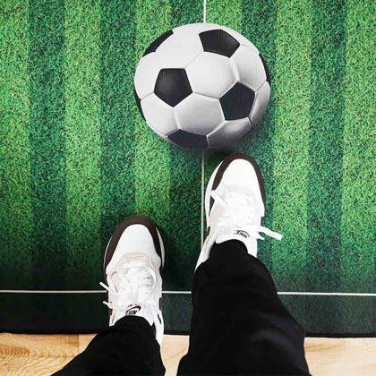 Imaginea din Covor de fotbal 80x50 cm