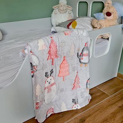 Imaginea din Pătură de Crăciun luminată