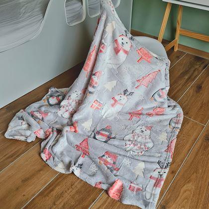 Imaginea din Pătură de Crăciun luminată