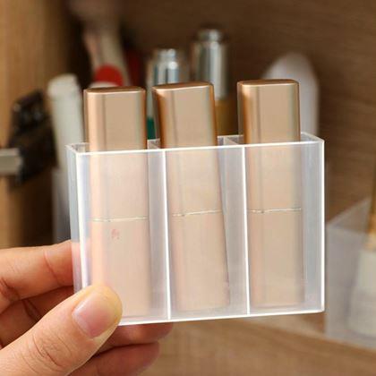Imaginea din Organizator autoadeziv cu 3 compartimente - transparent