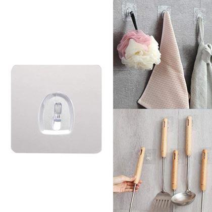 Imaginea din Cârlige lipicioase de uz casnic 10 bucăți