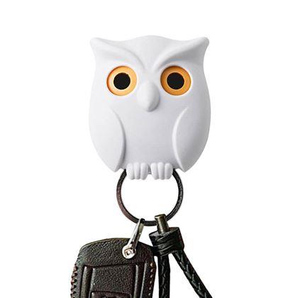 Imaginea din Suport pentru chei magnetică  -  bufniță albă