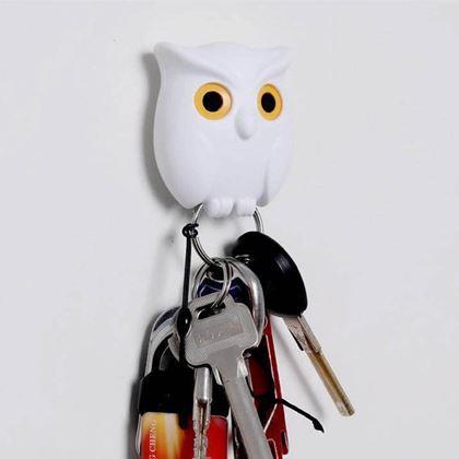 Imaginea din Suport pentru chei magnetică  -  bufniță albă