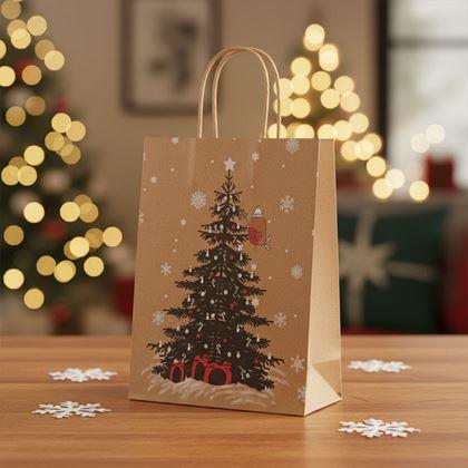 Imaginea din Geantă de Crăciun - mărimea M - brăduț