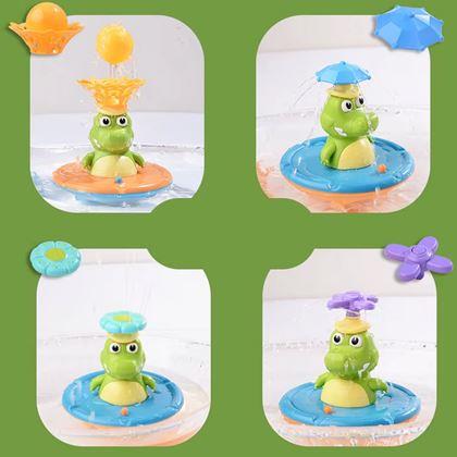 Imaginea din Jucărie pentru baie - fântână cu crocodil