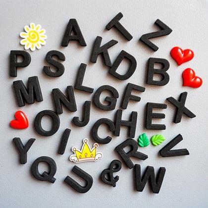 Imaginea din Litere magnetice pentru frigider