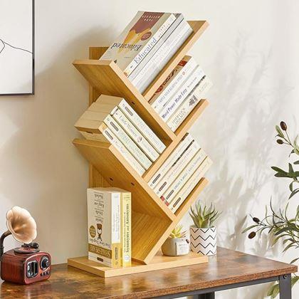 Imaginea din Raft pentru cărți - lemn deschis