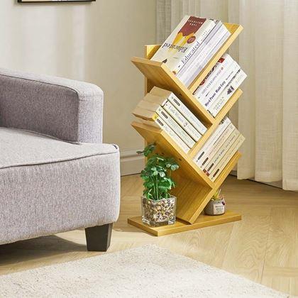 Imaginea din Raft pentru cărți - lemn deschis