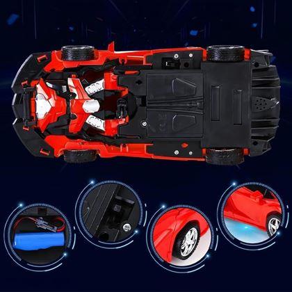 Imaginea din Mașinuță sport RC transformabilă cu telecomandă - roșu