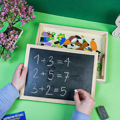 Imaginea din Tablă magnetică de lemn - animale