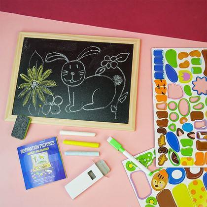 Imaginea din Tablă magnetică de lemn - animale