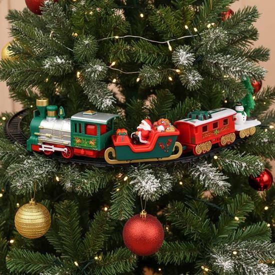 Imaginea din Trenuleț de Crăciun pentru brad