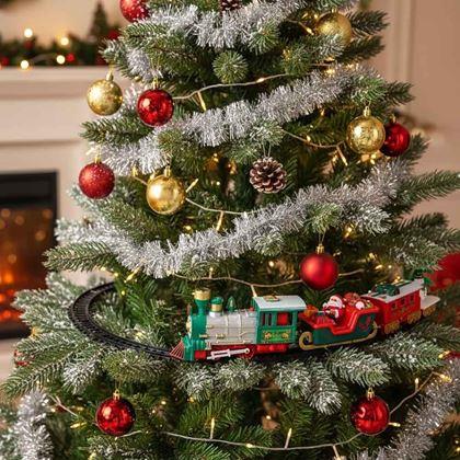 Imaginea din Trenuleț de Crăciun pentru brad