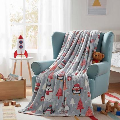 Imaginea din Pătură de Crăciun luminată