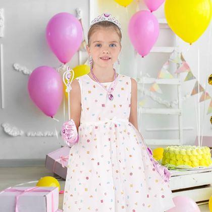 Imaginea din Set de accesorii pentru prințesă 6 buc  -  roz