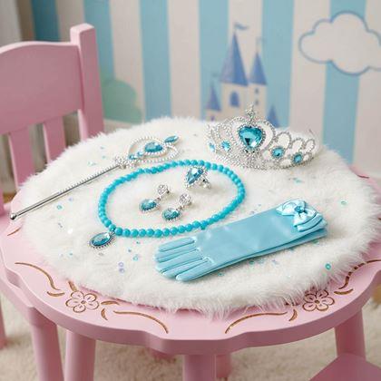 Imaginea din Set de accesorii pentru prințesă 6 buc  -  albastru