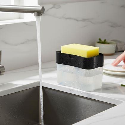 Imaginea din Dozator pentru detergent cu burete