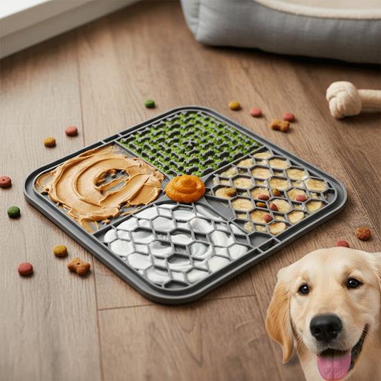 Imaginea din Covoraș de silicon pentru lins câine