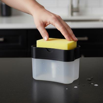 Imaginea din Dozator pentru detergent cu burete