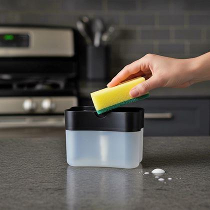 Imaginea din Dozator pentru detergent cu burete