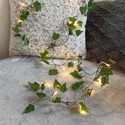 Imaginea din Ghirlandă luminoasă 2 m - frunze verzi