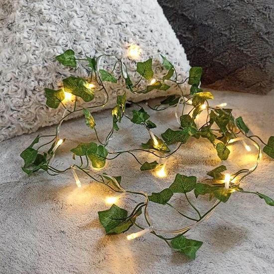 Imaginea din Ghirlandă luminoasă 2 m - frunze verzi