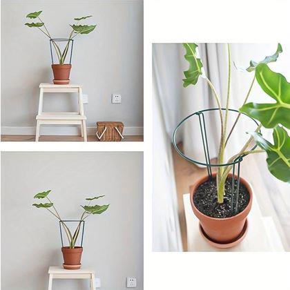 Imaginea din 2 bucăți Suporturi metalice pentru plante - 35 cm