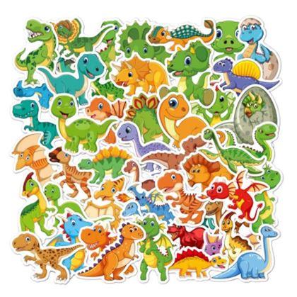 Imaginea din Stickere pentru copii - dinozauri